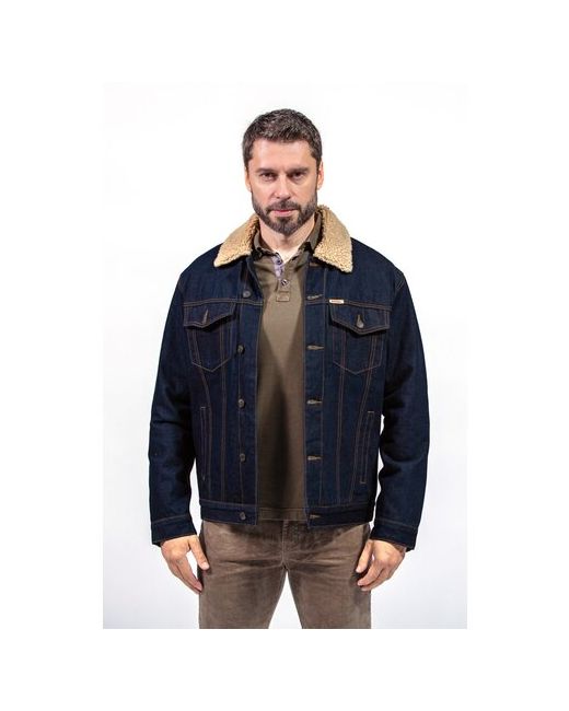 Montana Джинсовая куртка демисезон/зима силуэт свободный утепленная размер 3XL
