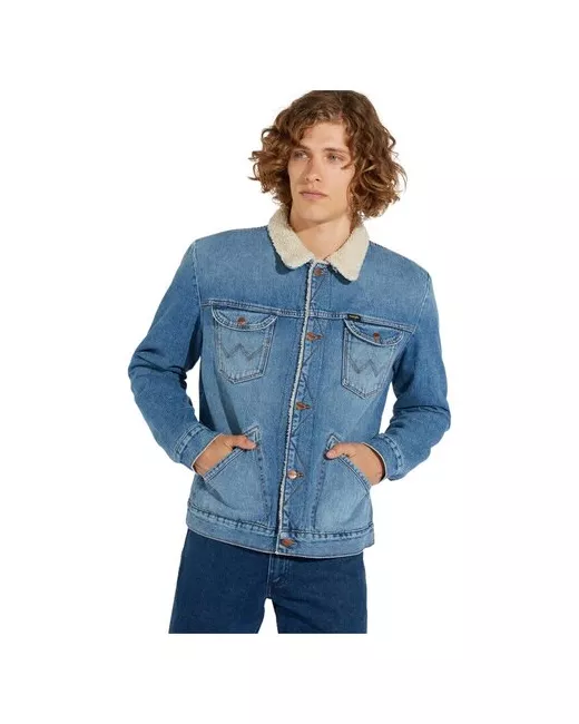 Wrangler Джинсовая куртка демисезон/лето карманы размер XL