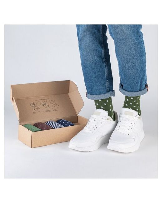 Нева-Сокс носки 5 пар классические подарочная упаковка размер 27 41-43 мультиколор