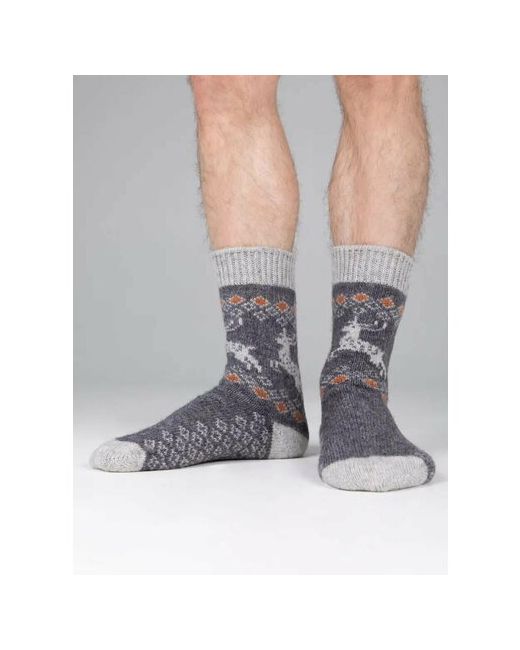 Снежно носки классические вязаные размер 44-46