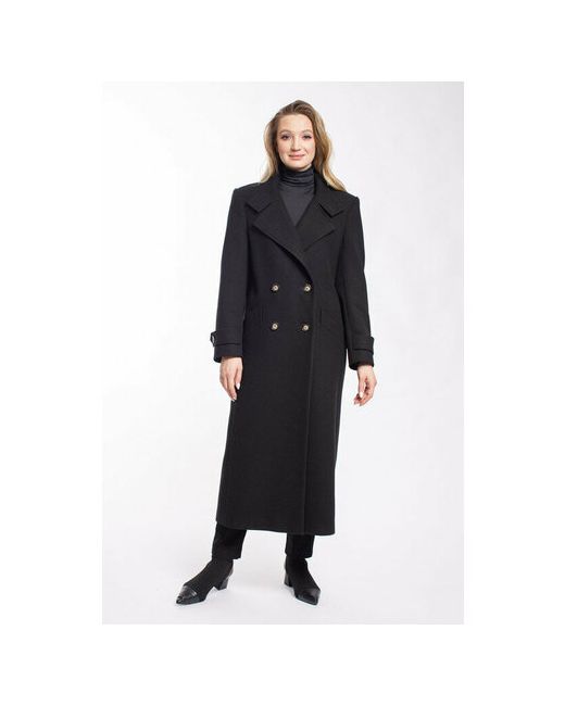 Modetta_style Пальто демисезонное силуэт прямой удлиненное размер 46