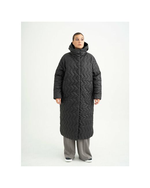 Modress Пальто зимнее оверсайз удлиненное размер 48