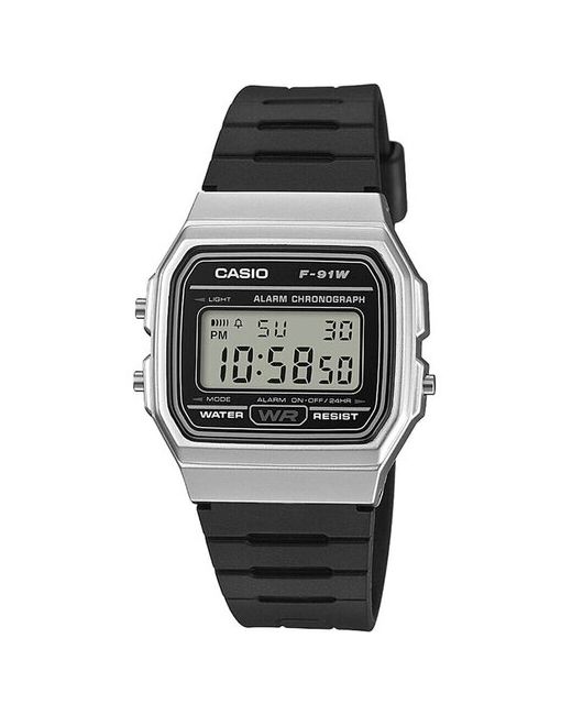 Casio Наручные часы F-91WM-7A черный серебряный