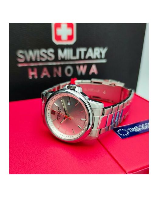 Swiss Military Hanowa Наручные часы серебряный белый