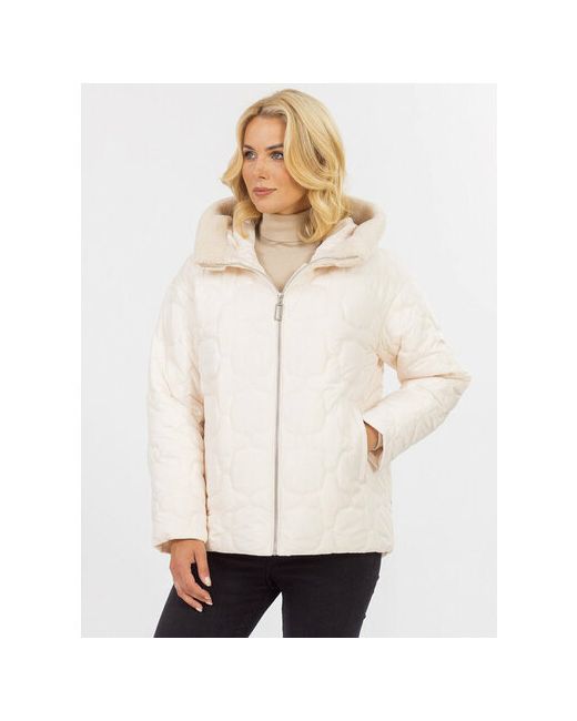 City Classic Куртка демисезон/зима средней длины силуэт прямой внутренний карман капюшон карманы ветрозащитная размер 58