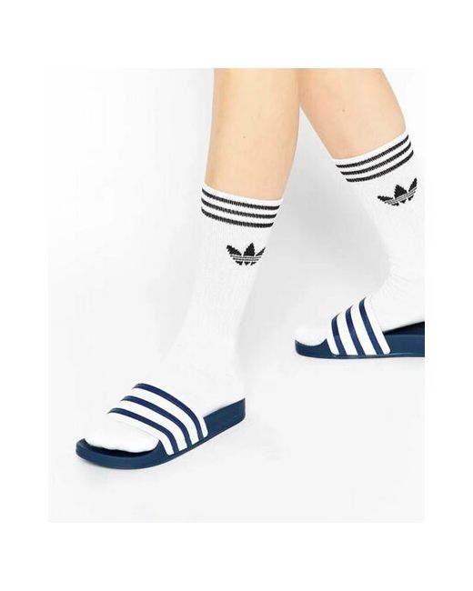 Adidas Носки унисекс 5 пар классические размер 42-46