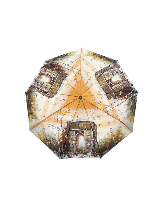 Kyle Мини-зонт полуавтомат 2 сложения купол 104 см. 9 спиц обратное сложение чехол в комплекте мультиколор