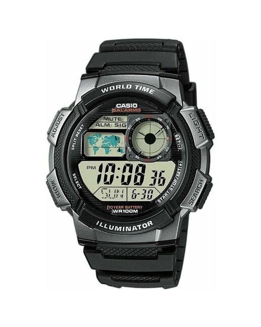 Casio Наручные часы Часы AE-1000W-1B черный