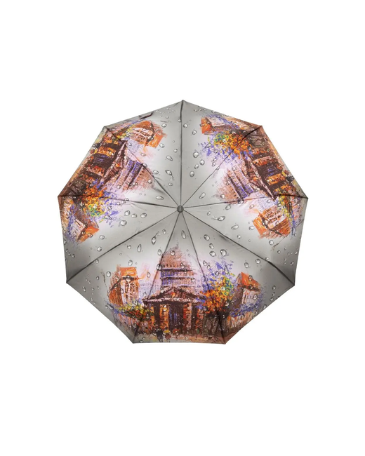 Kyle Мини-зонт полуавтомат 2 сложения купол 104 см. 9 спиц обратное сложение чехол в комплекте мультиколор