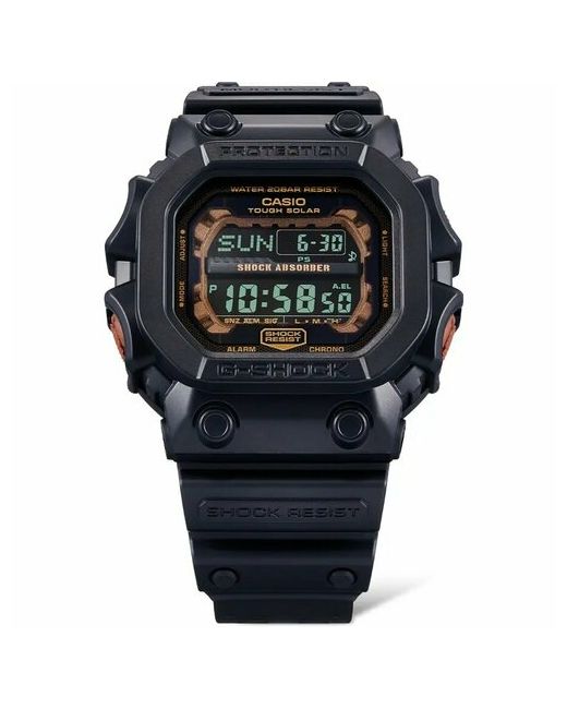Casio Наручные часы Противоударные японские G-Shock GX-56RC-1 водонепроницаемые с гарантией синий черный