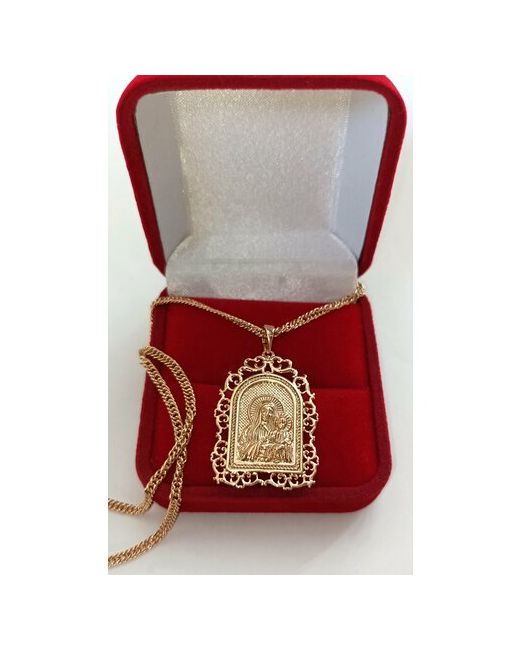 Xuping Jewelry Кулон религиозный Божья Матерь женский на цепочке