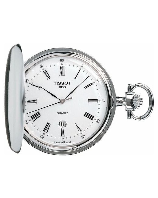 Tissot Наручные часы Часы Savonnette T83.6.553.13 серебряный белый