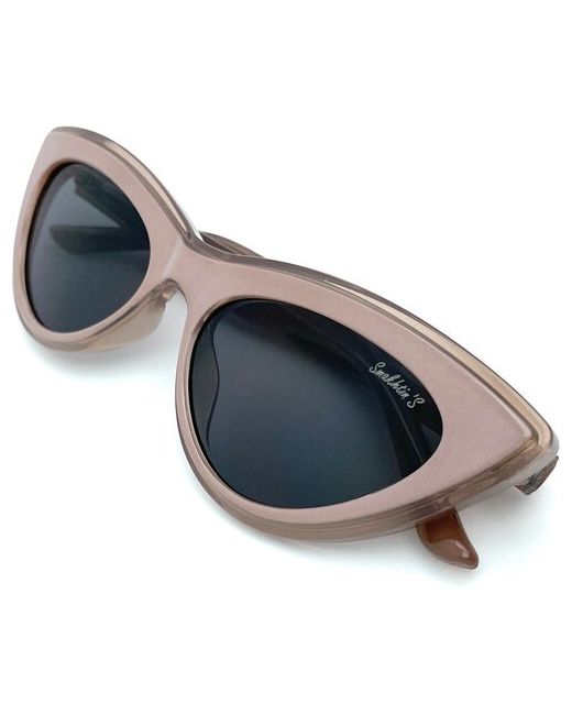 Smakhtin'S eyewear & accessories Солнцезащитные очки кошачий глаз оправа с защитой от УФ для бежевый