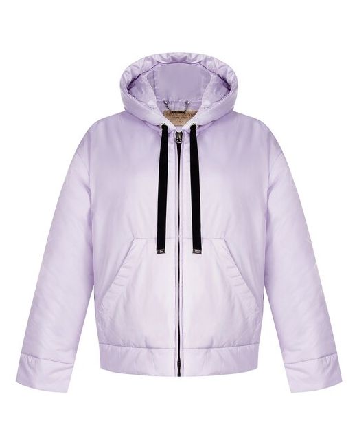 Rinascimento Куртка демисезонная средней длины силуэт трапеция манжеты капюшон карманы размер M