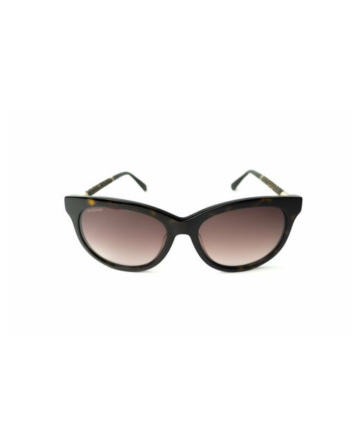 Swarovski Солнцезащитные очки кошачий глаз с защитой от УФ градиентные для