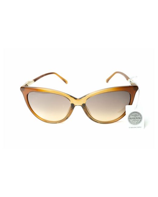 Swarovski Солнцезащитные очки кошачий глаз с защитой от УФ для