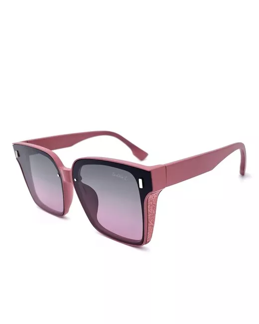 Smakhtin'S eyewear & accessories Солнцезащитные очки квадратные оправа градиентные с защитой от УФ поляризационные для
