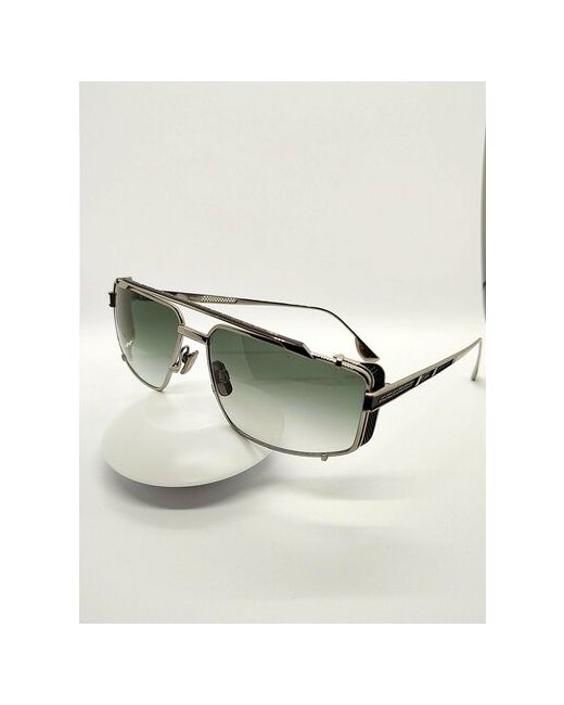 Cazal Солнцезащитные очки 75830026315 прямоугольные оправа с защитой от УФ градиентные для серебряный