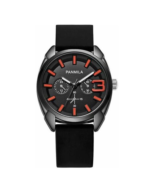 Panmila Наручные часы наручные P0389L-NZ1HHN оранжевый черный