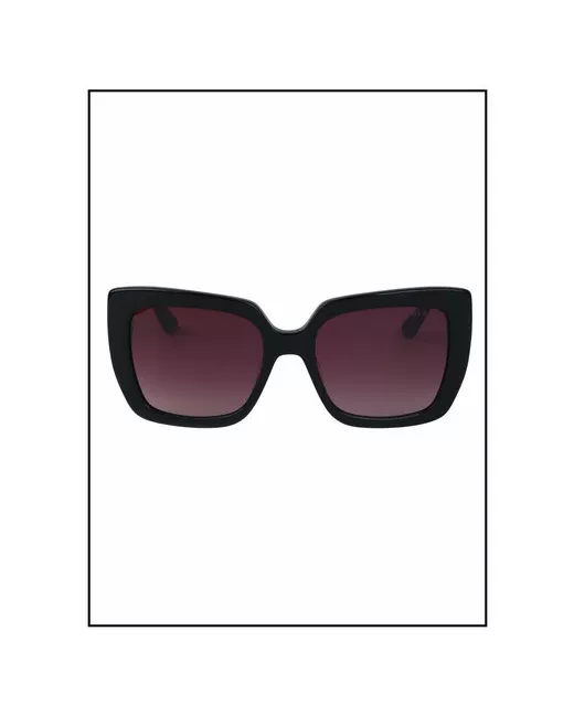 Guess Солнцезащитные очки квадратные с защитой от УФ градиентные для черный