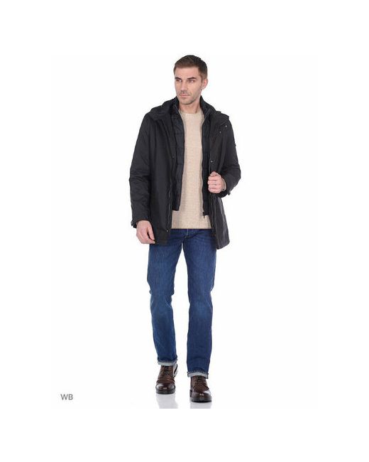 Pierre Cardin. Куртка демисезон/зима капюшон карманы размер 60