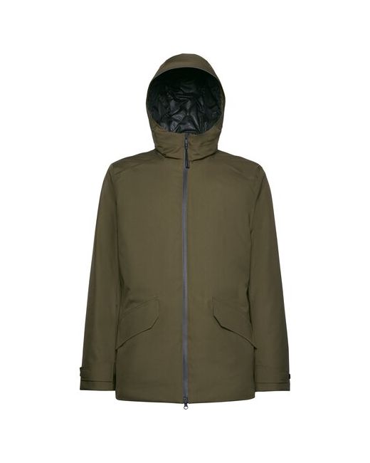 Geox Куртка Clintford демисезонная силуэт прямой воздухопроницаемая водонепроницаемая ветрозащитная карманы капюшон размер 56
