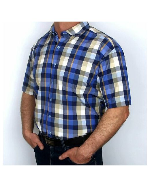 Caxduchi Рубашка размер 38 синий