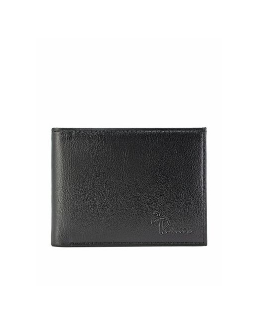 Pellecon Портмоне 105-307-1 гладкая фактура на молнии отделения для карт и монет потайной карман подарочная упаковка