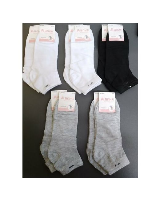 Mj носки укороченные быстросохнущие 10 пар размер 36-41 мультиколор