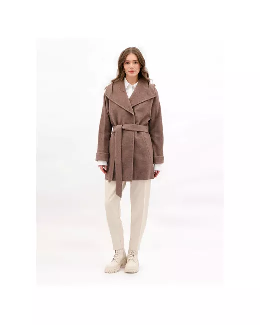 Trifo Пальто демисезонное силуэт прямой размер 50/170 серый