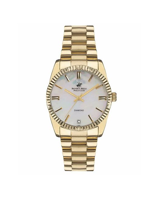 Beverly Hills Polo Club Наручные часы Часы BP3172C.120 серебряный золотой