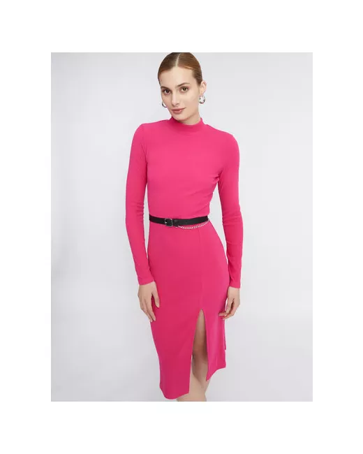 Zolla Платье-лапша размер XS розовый