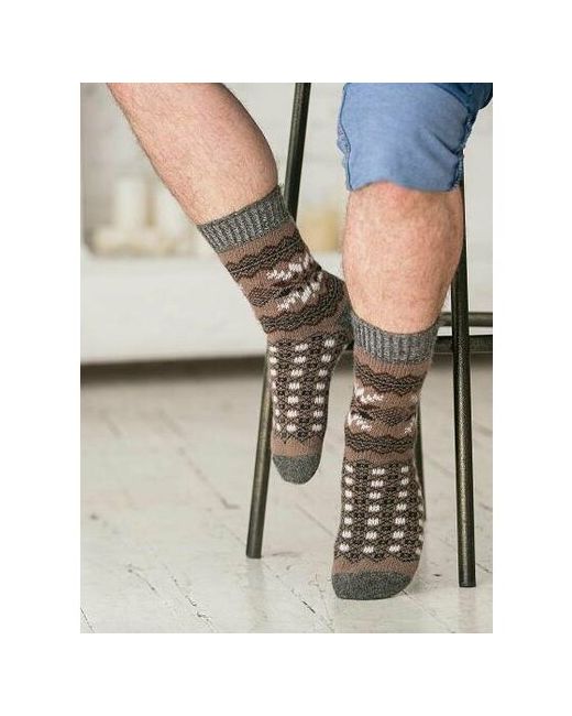 Бабушкины носки носки 1 пара классические размер 44-46 мультиколор
