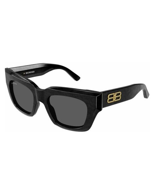 Balenciaga Солнцезащитные очки BB0234S 001 прямоугольные для