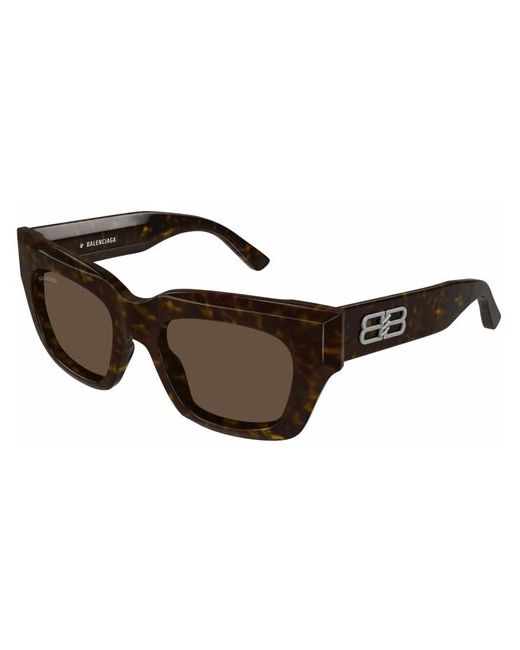Balenciaga Солнцезащитные очки BB0234S 002 прямоугольные для