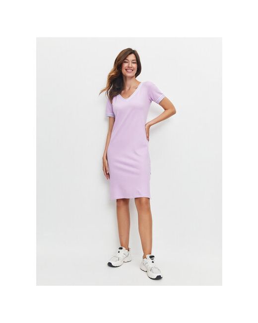 Zavi Платье-футболка прямой силуэт до колена размер 42/164