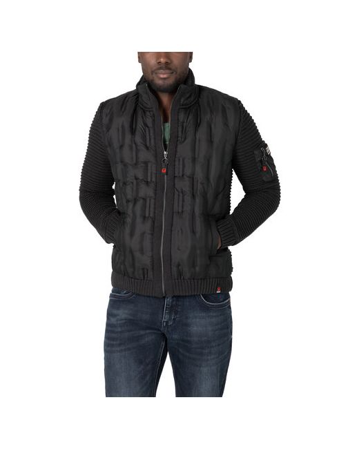Timezone Куртка демисезон/зима силуэт прямой манжеты без капюшона карманы размер XL