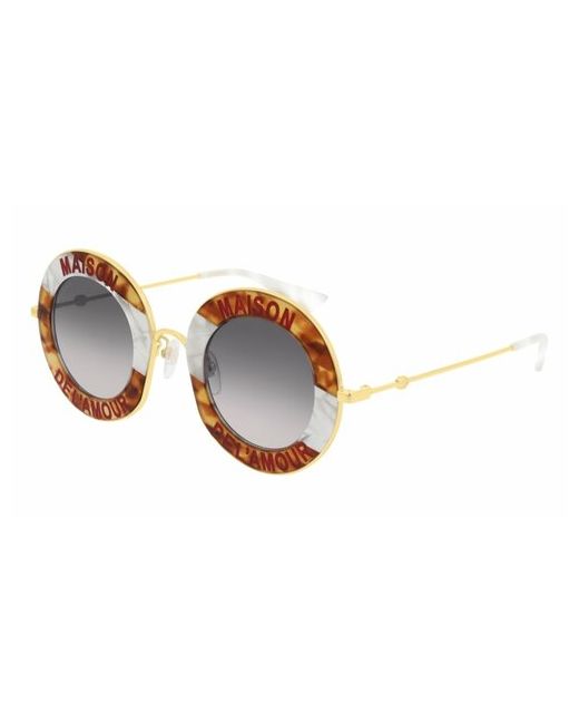 Gucci Солнцезащитные очки GG0113S 010 прямоугольные оправа для