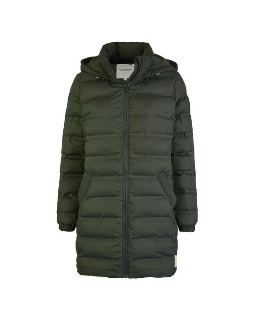 Broadway Куртка демисезон/зима удлиненная силуэт прямой размер L зеленый