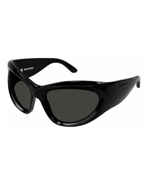 Balenciaga Солнцезащитные очки BB0228S 001 прямоугольные оправа для