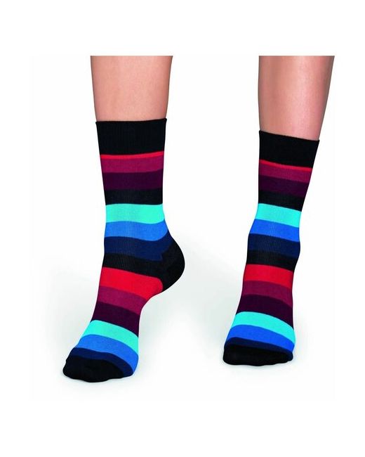 Happy Socks Носки унисекс 1 пара размер 29 мультиколор черный