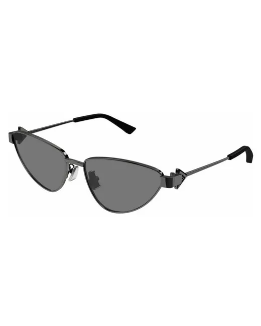 Bottega Veneta Солнцезащитные очки BV1186S 001 прямоугольные оправа для