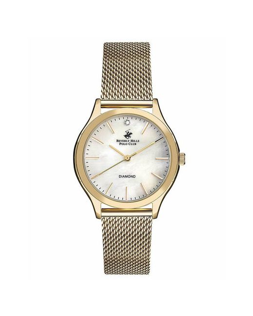 Beverly Hills Polo Club Наручные часы Часы BP3167C.120 серебряный золотой