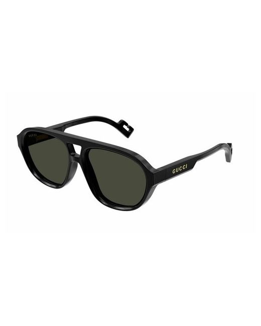 Gucci Солнцезащитные очки GG1239S 004 прямоугольные оправа для