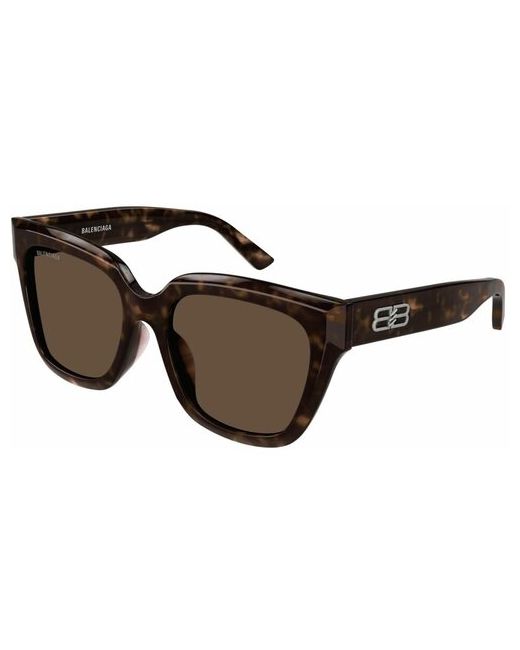 Balenciaga Солнцезащитные очки BB0237SA 002 прямоугольные для