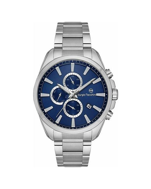 Sergio Tacchini Наручные часы ST.1.10358-3 серебряный синий