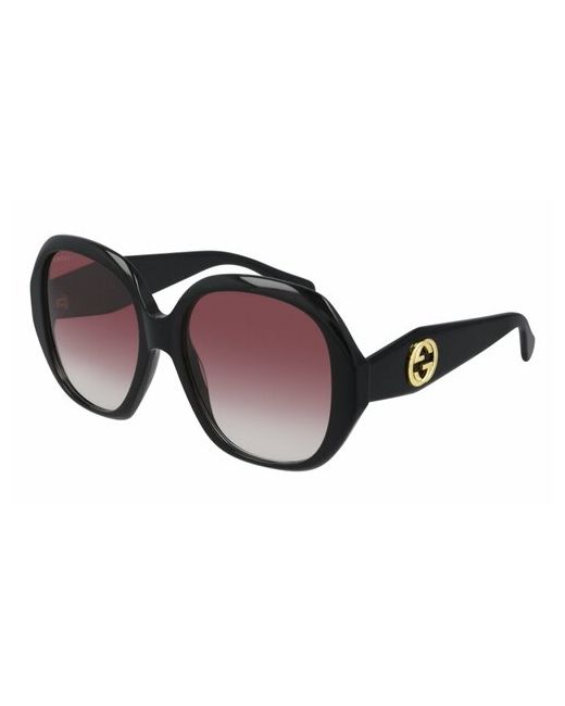 Gucci Солнцезащитные очки GG0796S 002 прямоугольные для