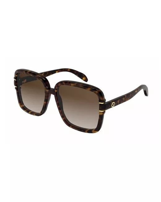 Gucci Солнцезащитные очки GG1066S 002 прямоугольные оправа для