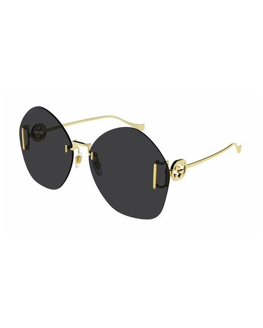 Gucci Солнцезащитные очки GG1203S 002 прямоугольные оправа для