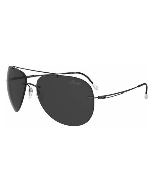 Silhouette Солнцезащитные очки авиаторы с защитой от УФ для